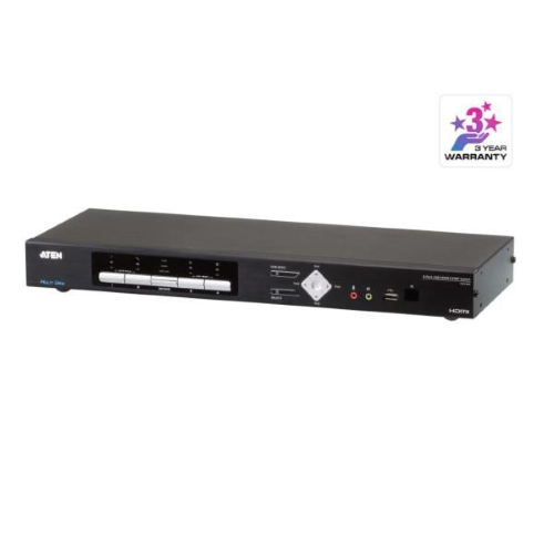 ATEN 4-PORT USB HDMI MULTI-VIEW KVMP